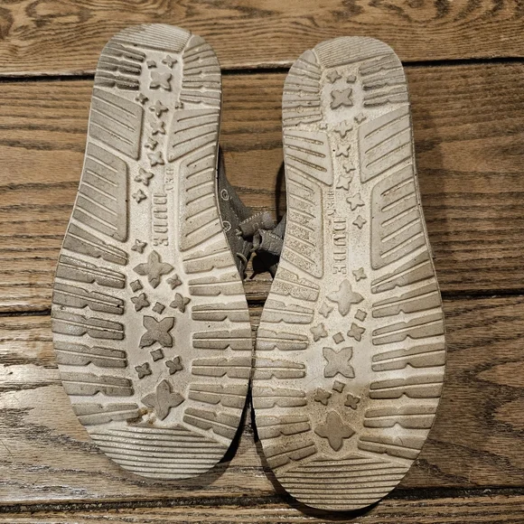 🤎 Hey Dude Wally Stretch Canvas Slip On shoes size 11 Beige - Picture 7 of 7